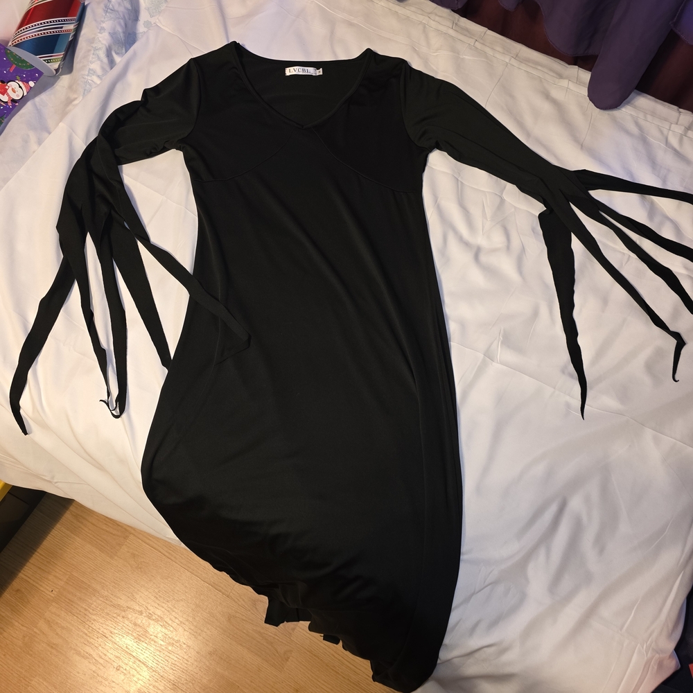 Elegant Black Women's Dress